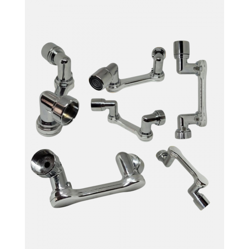 1080 Derece Musluk Aparatı – Tüm Lavabolara Uygun Esnek Başlık ve Su Akış Kontrolü