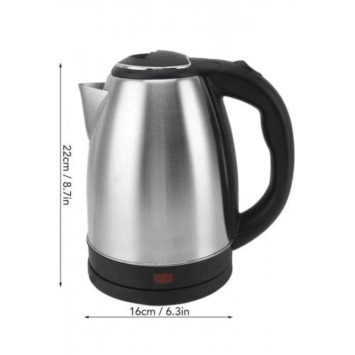 Su Isıtıcı 220 - 240 V Paslanmaz Çelik Kettle Uzun Ömürlü 2000 Watt