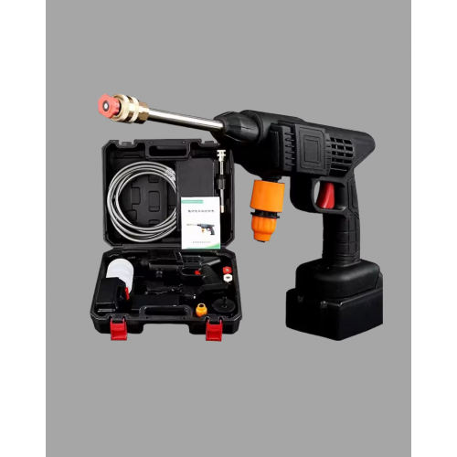 Taşınabilir Şarjlı Basınçlı Yıkama Tabancası Köpük Aparatlı Taşınabilir Şarjlı Basınçlı Yıkama Tabancası Köpük Aparatlı