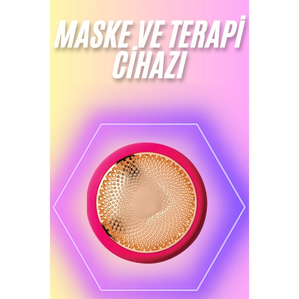 Mini Saç Derisi Masaj Aleti Led Işık Terapisi Cildi Yatıştırır ve Dengeler