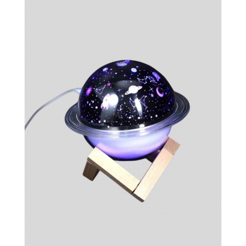 Aromaterapili USB Hava Nemlendirici – Projeksiyon Işıklı Sessiz ve Şık Tasarım