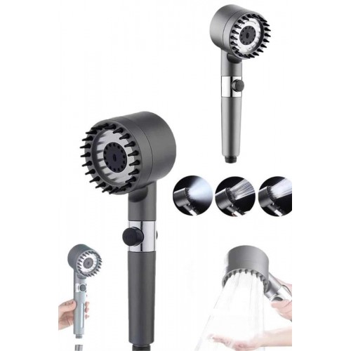 Masaj Etkili Turbolu Çok Fonksiyonlu Filtreli Duş Başlığı Yeni Nesil