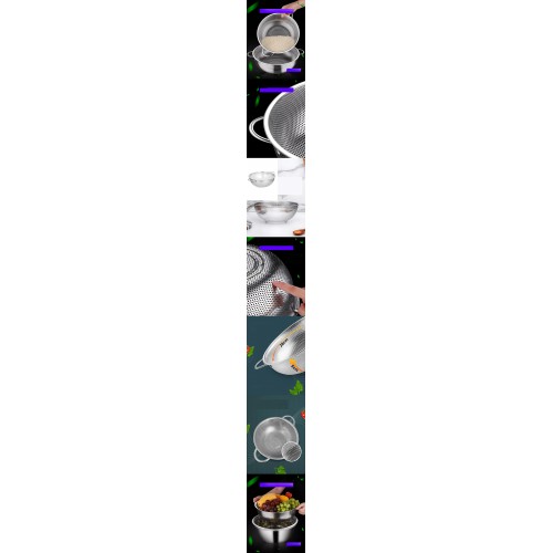 Turk Kevgir 304 Paslanmaz Çelik Mink Design