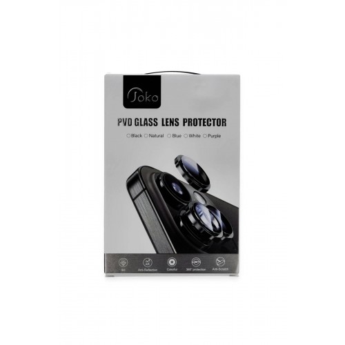 iPhone 16 Pro Max PVD Metal Kamera Lens - Siyah-(5796) iPhone 16 Pro Max PVD Metal Kamera Lens - Siyah-(5796)