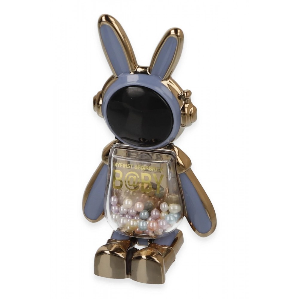 Astro Stand Tavşan Astronot - Açık Mavi-(5796)