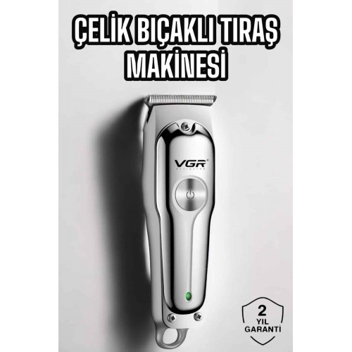 Tıraş Makinesi Profesyonel Tasarım Paslanmaz Çelik Bıçaklı