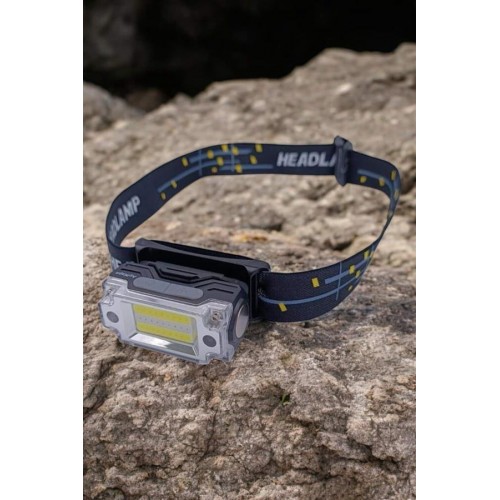 Kafa Lambası El Fenerli Kamp Lambası USB Şarjlı Esnek Lamba