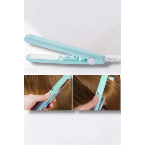 180°C Isı ve Uzun Süre Kalıcı Düzlük Sağlayan Mini Saç Düzleştirici 180°C Isı ve Uzun Süre Kalıcı Düzlük Sağlayan Mini Saç Düzleştirici