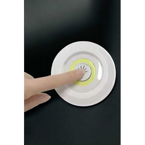 Spot Lamba Led Işık 3'lü Uzaktan Kumandalı Pilli Yapışkanlı Kablosuz Spot Lamba Led Işık 3'lü Uzaktan Kumandalı Pilli Yapışkanlı Kablosuz