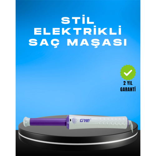 GW Saç Kıvırma Makinesi – 360° Döner Başlık Negatif İyon Teknolojisiyle