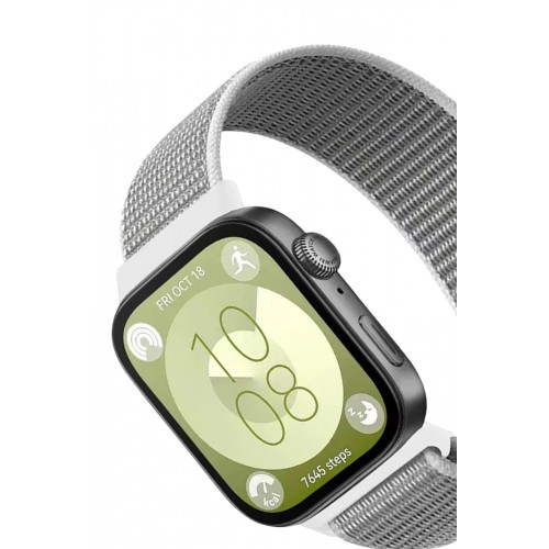 Huawei Fit 4 Hasırlı Cırtcırtlı Kordon - Beyaz-(5796) Huawei Fit 4 Hasırlı Cırtcırtlı Kordon - Beyaz-(5796)