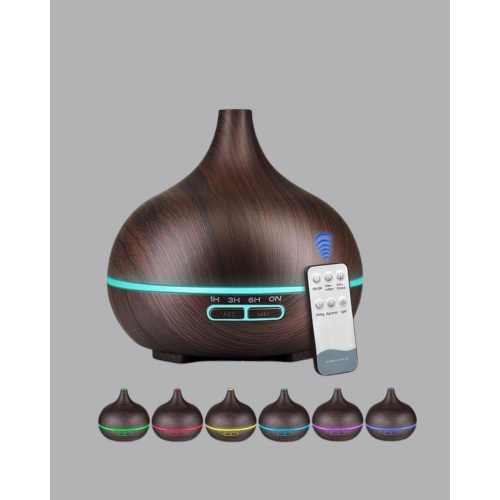 Aromaterapi Difüzörü 550 ml Ultrasonik Nemlendirici Otomatik Kapanma Özellikli