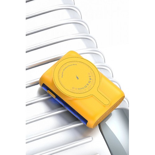 J31 10.000 mAh 20W PD Magsafe Powerbank - Turuncu-(5796)