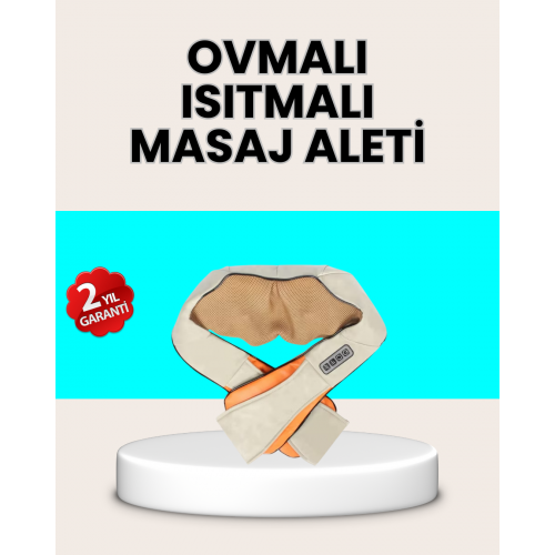 Ev Tipi Ovmalı Isıtmalı Boyun Omuz Bel Masaj Aleti Kolay Kullanım