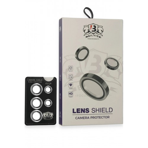 Samsung Galaxy S25 Ultra Bilvis Titan Kamera Lens - Gümüş-(5796)