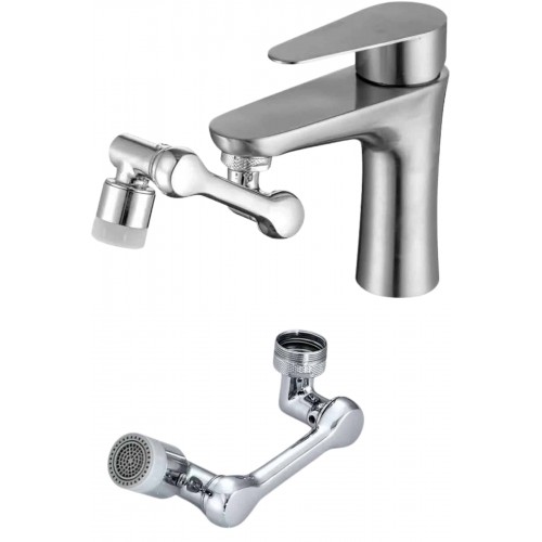 Mutfak Musluk Başlığı 1080 Derece Dönebilir Oynar Başlıklı Musluk Aparatı Mutfak Musluk Başlığı 1080 Derece Dönebilir Oynar Başlıklı Musluk Aparatı