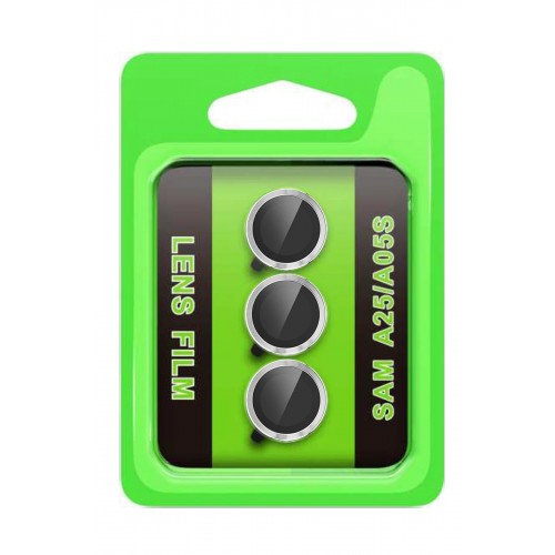 Samsung Galaxy A25 5G Raze Metal Kamera Lens - Gümüş-(5796)