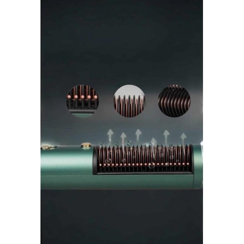 Üflemeli Fön Tarak Düzleştirici Seramik Kaplama Elektriklenme Karşıtı