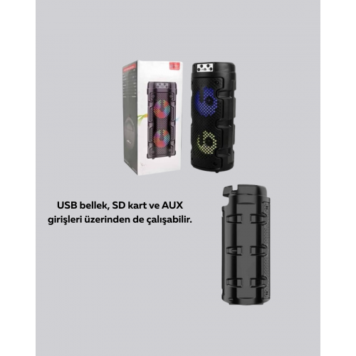 USB SD Kart ve AUX Girişli Taşınabilir Hoparlör USB SD Kart ve AUX Girişli Taşınabilir Hoparlör