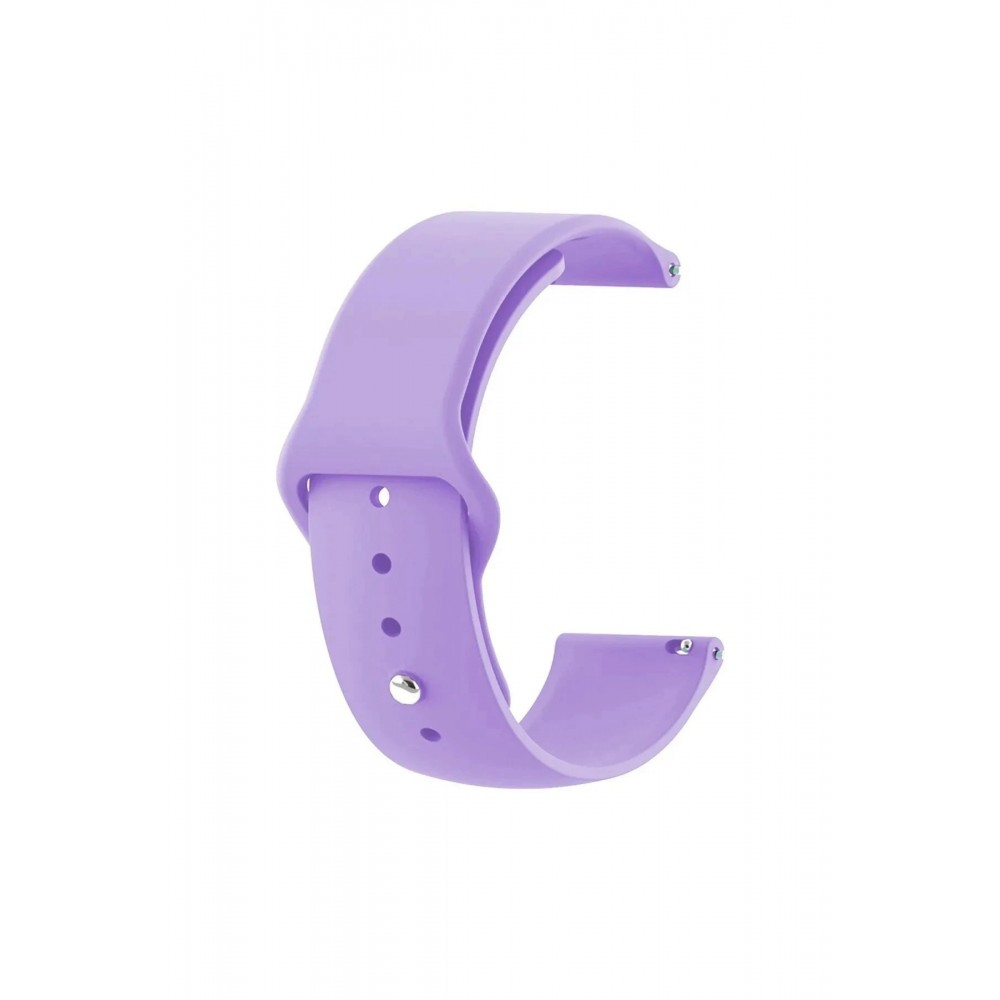 Huawei GT4 41mm 18mm Klasik Kordon - Lila-(5796)