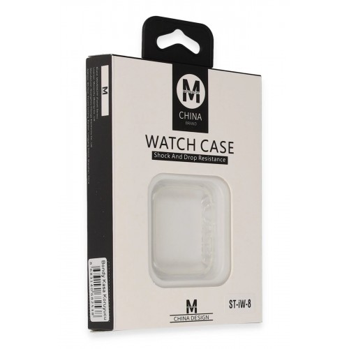 Watch 45mm Bondy Kasa Koruyucu - Beyaz-(5796)