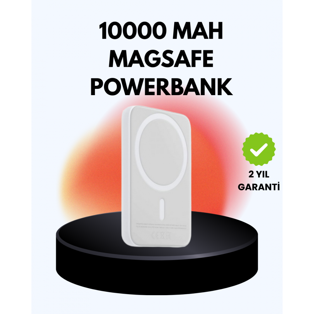 Ultra İnce Manyetik Powerbank – Hızlı Şarj Güçlü Tutuş 10000 mAh Kapasite