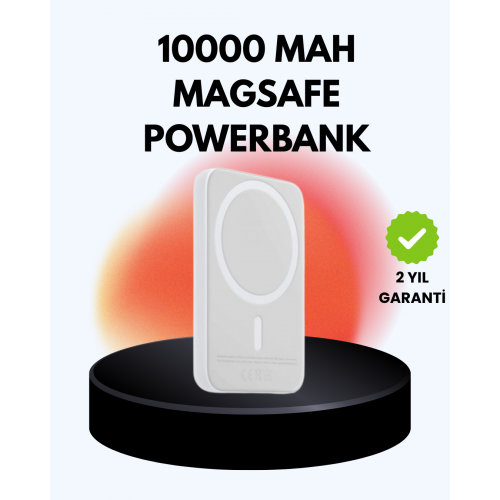 Ultra İnce Manyetik Powerbank – Hızlı Şarj Güçlü Tutuş 10000 mAh Kapasite