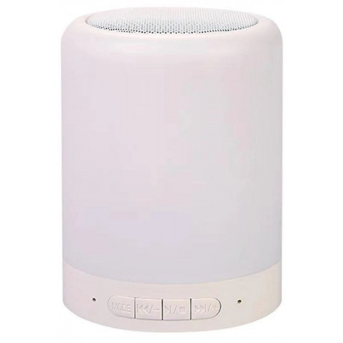 CL-671 Şarjlı Dokunmatik Gece Lambalı Bluetooth Hoparlör-(5796)