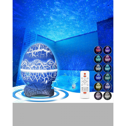 Galaksi Efektli Dinozor Yumurta Projektör – Yüksek Çözünürlüklü