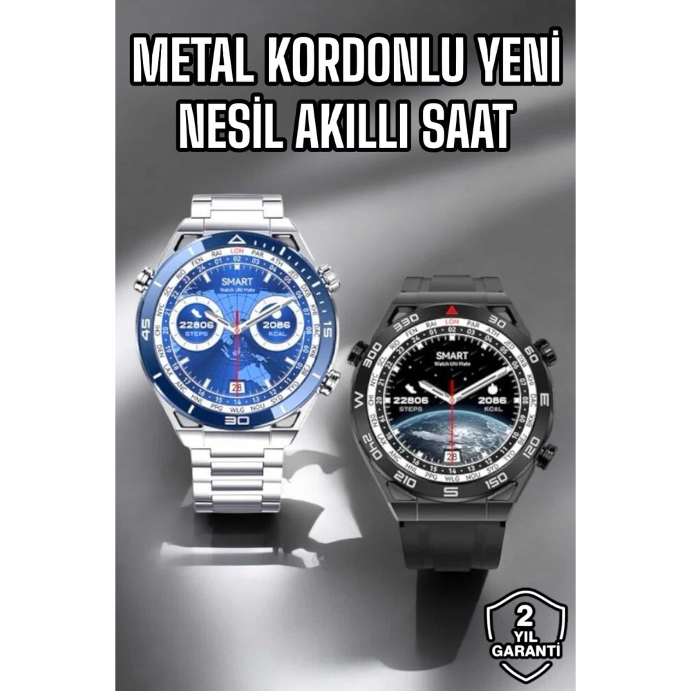 Akıllı Saat 2024 Model Arama Cevaplayan Uyku ve Sağlık Takibi