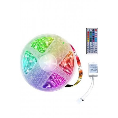 RGB Neon Şerit Led Lamba 10 Metre İç Mekan Tasarımına Uygun