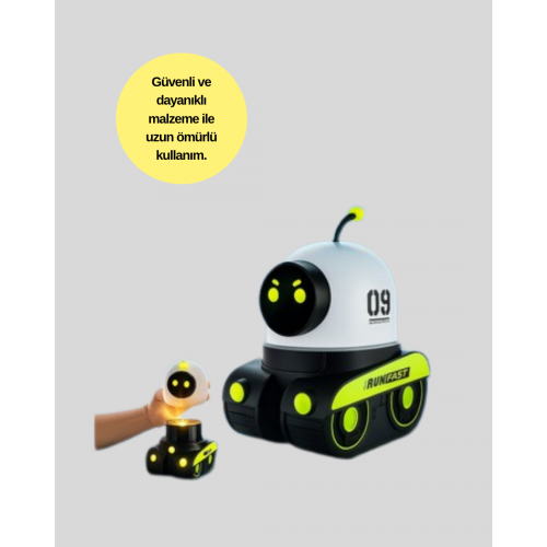 Robot Tasarımlı Bluetooth Hoparlörlü Yıldızlı Gökyüzü Projektör Robot Tasarımlı Bluetooth Hoparlörlü Yıldızlı Gökyüzü Projektör