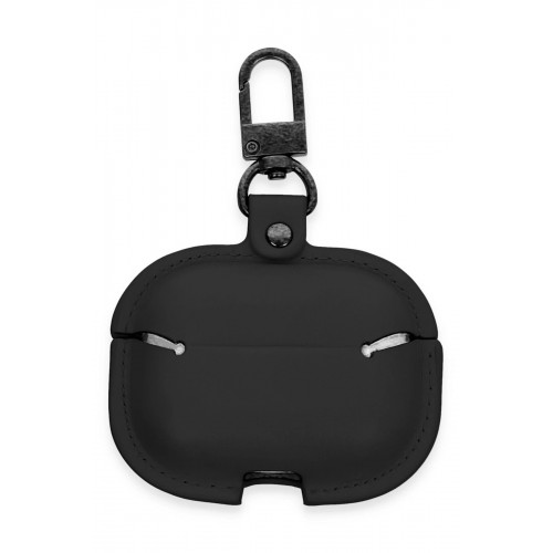 Airpods 3 (3.nesil) Çanta Deri Kılıf - Siyah-(5796) Airpods 3 (3.nesil) Çanta Deri Kılıf - Siyah-(5796)