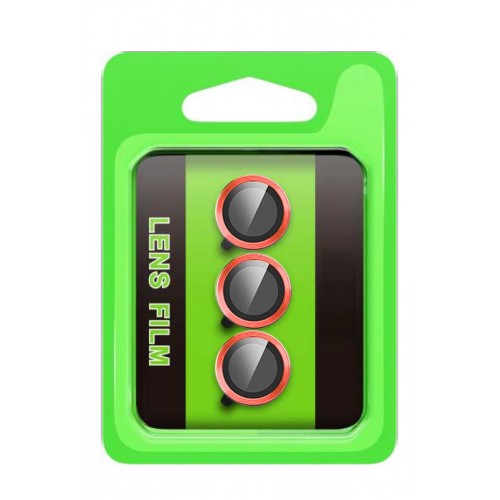 Samsung Galaxy S25 FE Raze Metal Kamera Lens - Kırmızı-(5796)