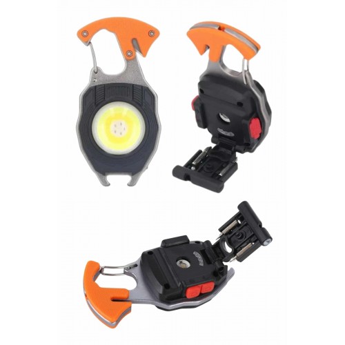 Çok İşlevli Acil Durum Işığı USB Şarjlı Cep Feneri 7 Farklı Mod