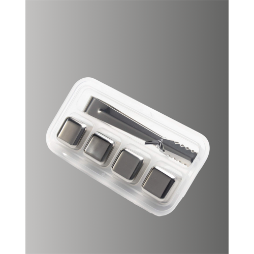 Paslanmaz Çelikten Üretilmiş Metal Buz Küpü Seti ve Buz Klipsi Paslanmaz Çelikten Üretilmiş Metal Buz Küpü Seti ve Buz Klipsi