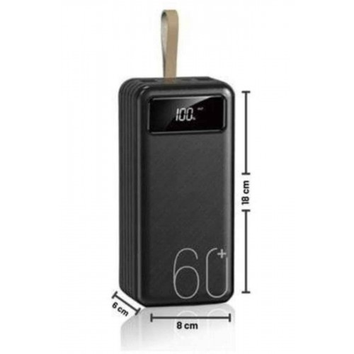 Powerbank Yüksek Kapasiteli 60.000 Mah Hızlı Şarj Şarj Özellikli Batarya