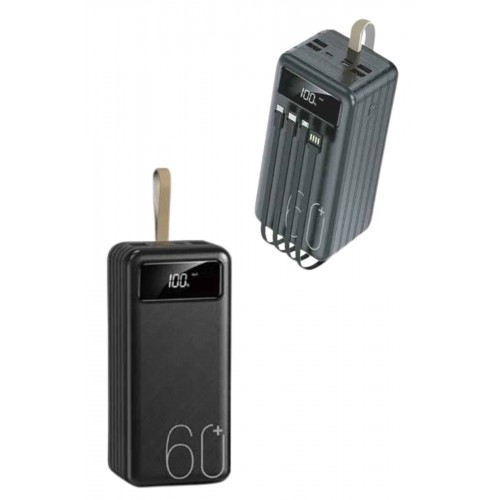 Powerbank Yüksek Kapasiteli 60.000 Mah Hızlı Şarj Şarj Özellikli Batarya