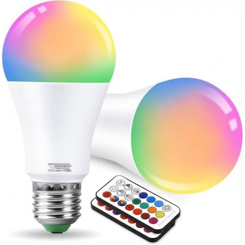 Led Ampul Enerji Dostu RGB Işıklı 100W Led Işık Led Ampul Enerji Dostu RGB Işıklı 100W Led Işık