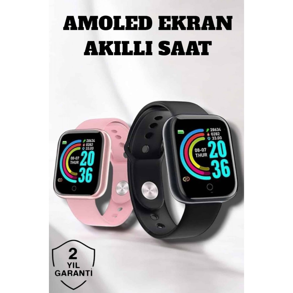 Akıllı Saat Sağlık Takibi ve Akıllı Özelliklerle Donatılmış Modern Akıllı Saat