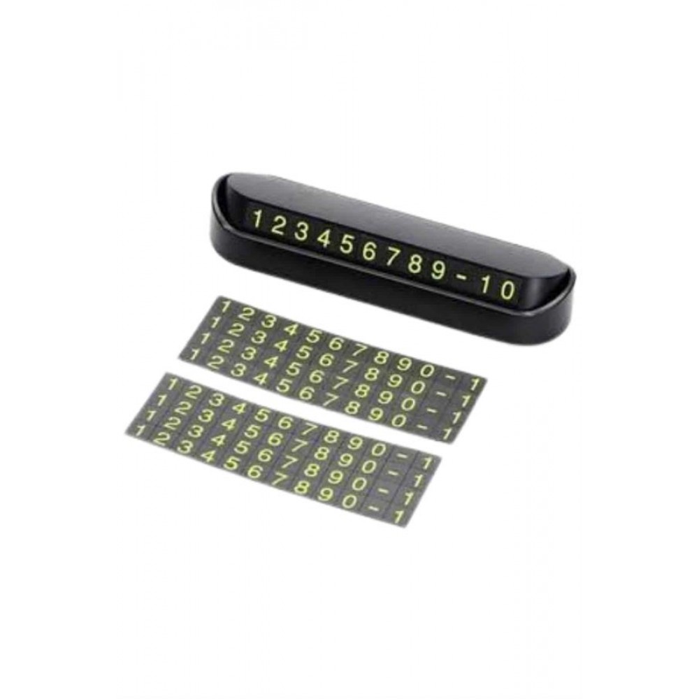Tüm Araçlara Uyumlu Araç Içi Park Numaratör Oto Araç Numaratör