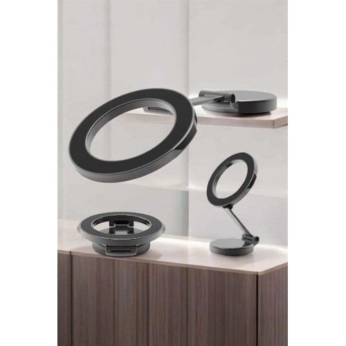 Yeni Nesil Araç İçi Mıknatıslı Telefon Tutacağı Tüm Telefonlara Uyumlu