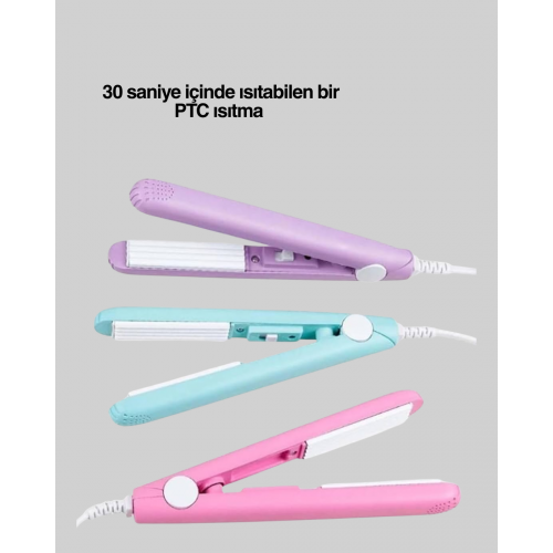 30 Saniyede Isınan PTC Teknolojili Saç Şekillendirici – Sabit Isı Kontrollü Hızlı Performans 30 Saniyede Isınan PTC Teknolojili Saç Şekillendirici – Sabit Isı Kontrollü Hızlı Performans