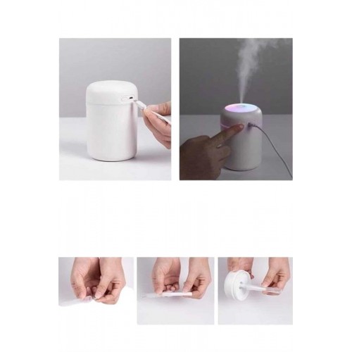 Hava Nemlendirici Ultrasonik Mini Hava Temizleyici Aromaterapi