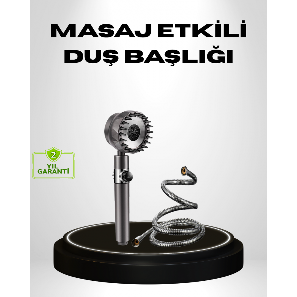 Spa Masaj Uçlu Duş Başlığı – Yorgunluğu Gideren Rahatlatıcı Duş Deneyimi