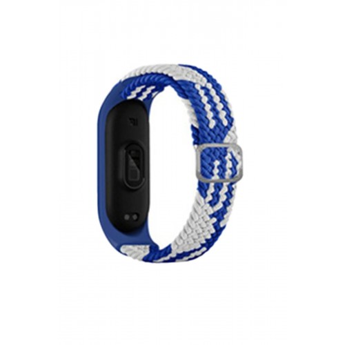 Xiaomi Mi Band 4 Star Kordon - Mavi-Beyaz-(5796)