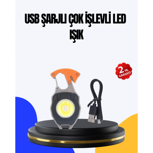 Kamp ve Doğa Yürüyüşü İçin Çok Fonksiyonlu Fener