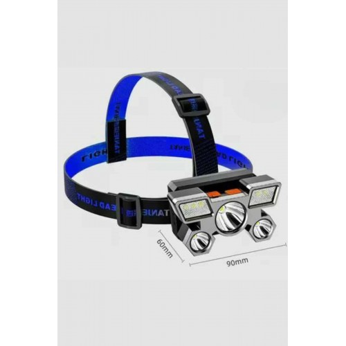 5 LED Far Şarj Edilebilir Güçlü Kafa Lambası Kamp Lambası 4 Modlu (Kopya) 5 LED Far Şarj Edilebilir Güçlü Kafa Lambası Kamp Lambası 4 Modlu (Kopya)