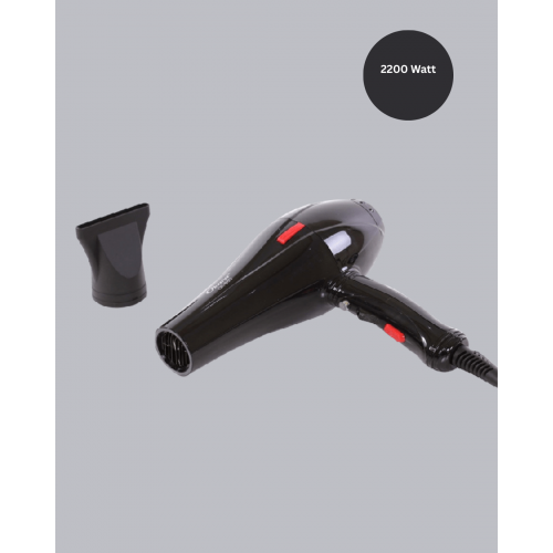 Profesyonel 2200W Fön Makinesi Soğuk Sıcak Üflemeli İki Kademeli