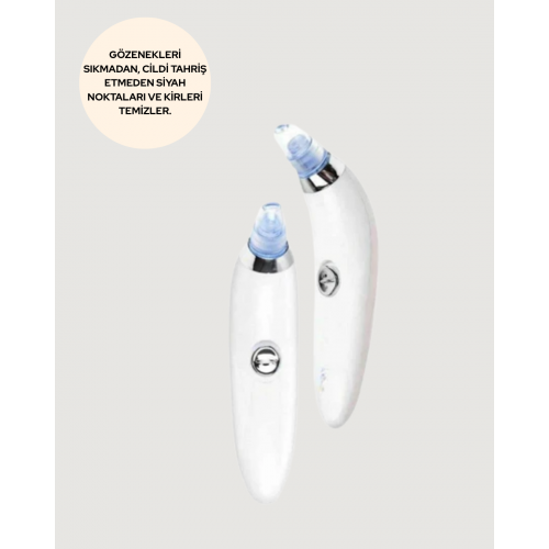 Vakum Teknolojili Siyah Nokta Temizleyici Cihaz – 4 Farklı Başlık ve Derinlemesine Gözenek Temizliği Vakum Teknolojili Siyah Nokta Temizleyici Cihaz – 4 Farklı Başlık ve Derinlemesine Gözenek Temizliği